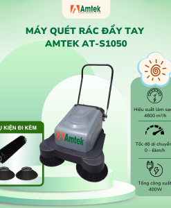 Máy Quét Rác Đẩy Tay AMTEK AT-S1050